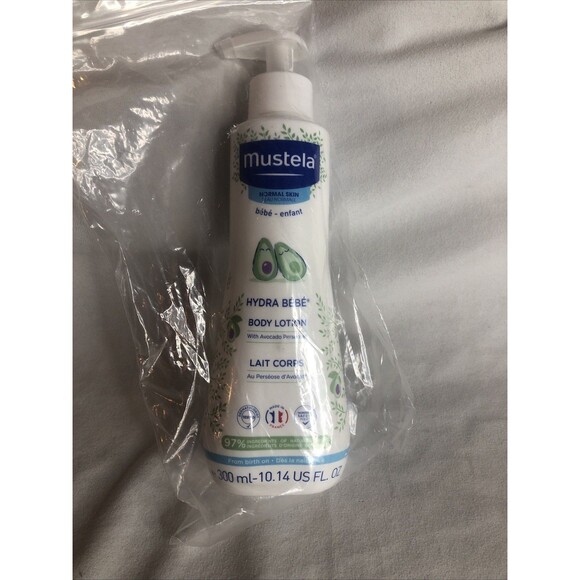 Mustela Hydra Bebe Baby Body Lotion w/ Avocado Poerseose 10.14 fl oz / 300ml - Picture 4 of 4
